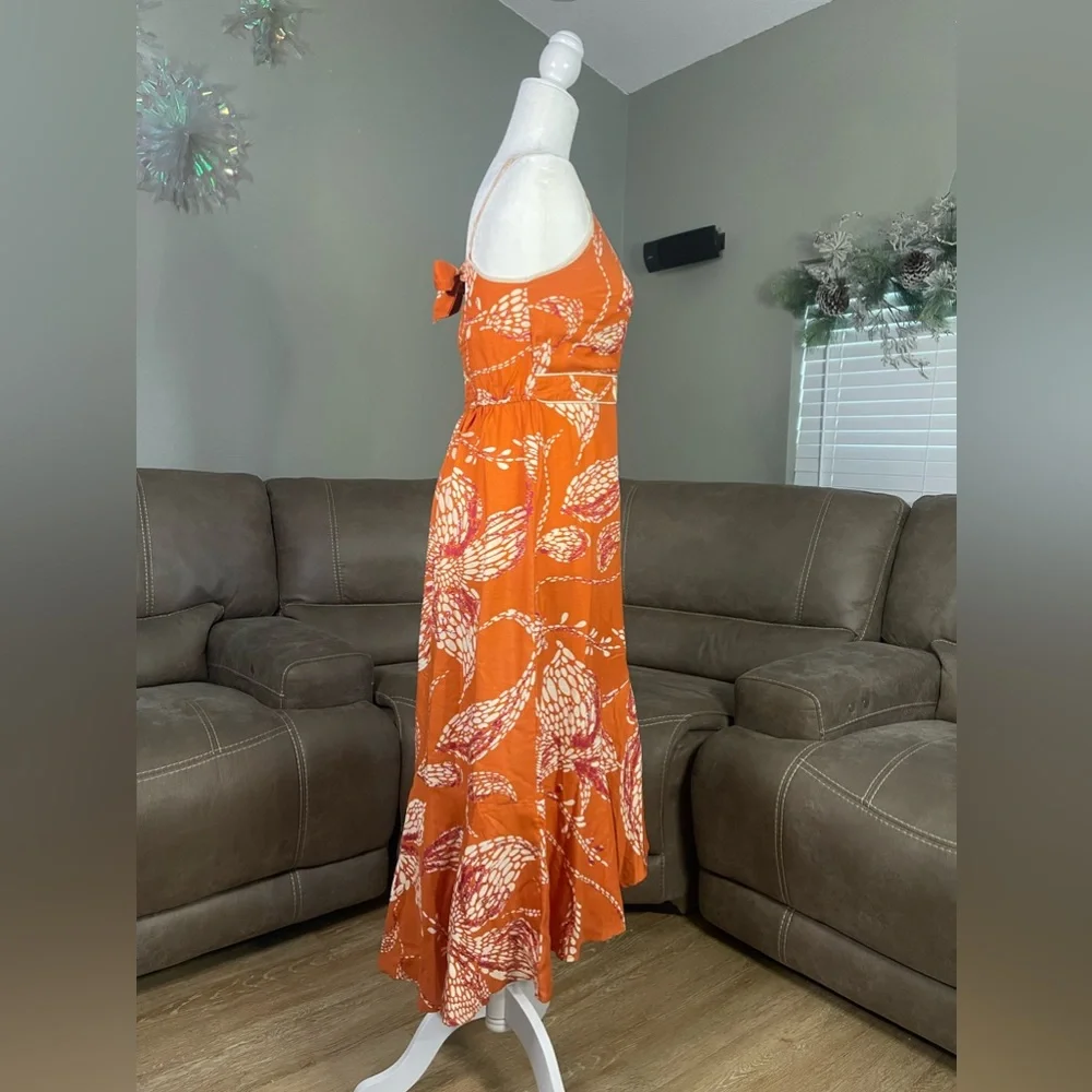 NWT Band of the Free Floral Wrap Dress Sz S Summer Boho Wedding Beach Party Date - Picture 8 of 14